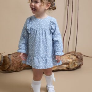 Vestido volantes laterales